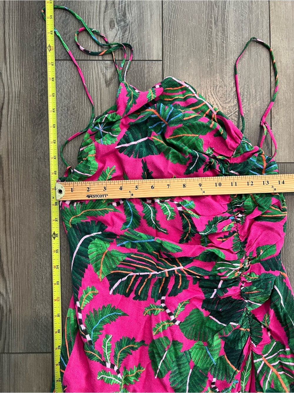 FARM Rio Leaves Midi Dress - Picture 5 of 5